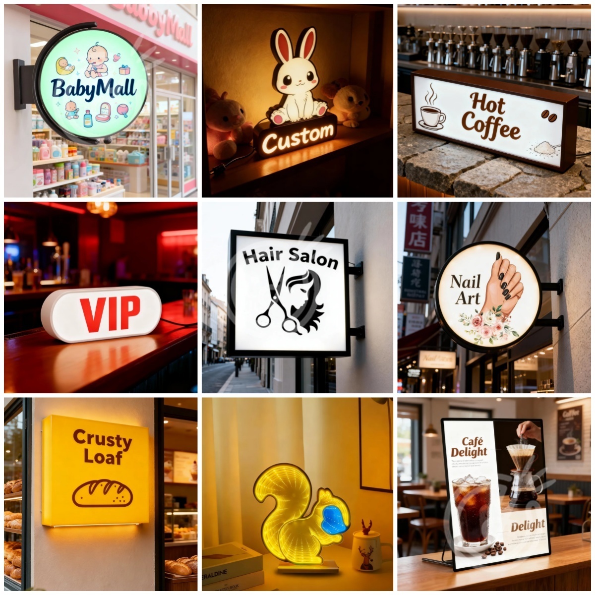 Neon Sign Custom Led - Индивидуальные акриловые вывески, светодиодные буквы, наружные