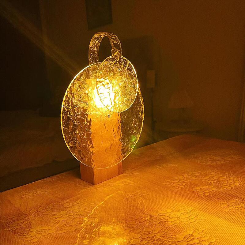Sunset Lamp Projection - Улучшенная атмосферная лампа, вращающаяся динамическая волна