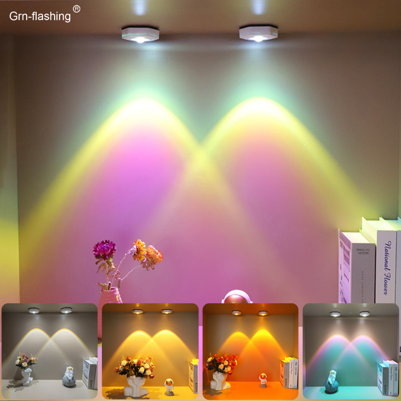 Sunset Lamp Projection - Креативная шестиугольная лампа в виде кошачьего