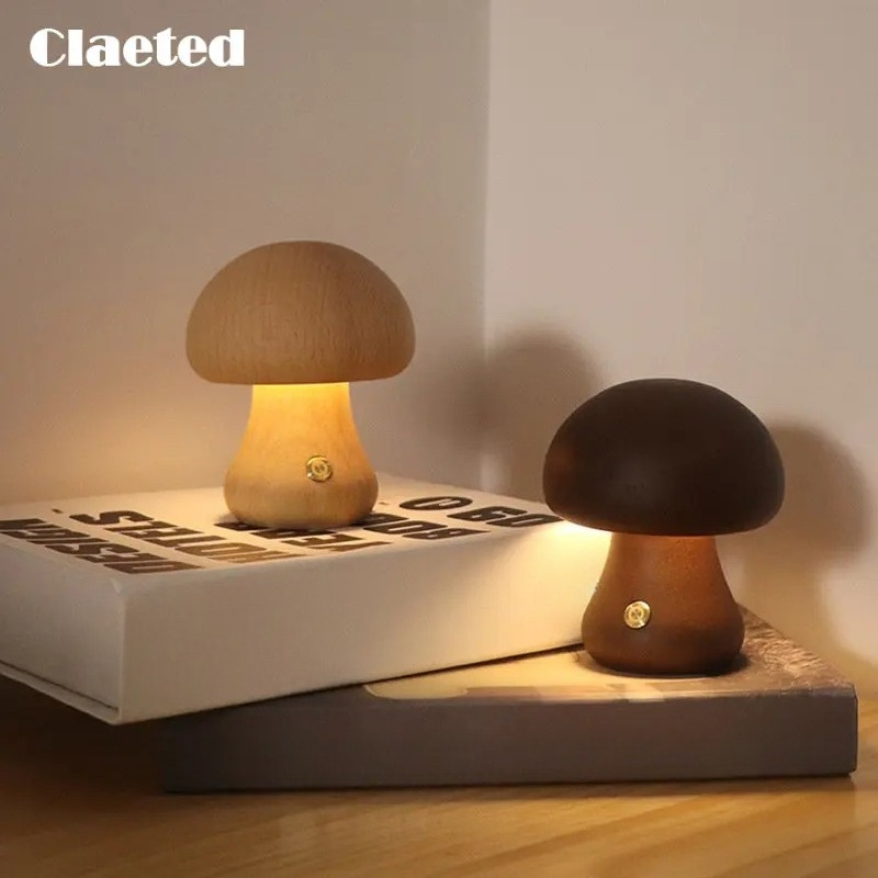 Mushroom Table Lamp - Прикроватная Настольная лампа с сенсорным выключателем