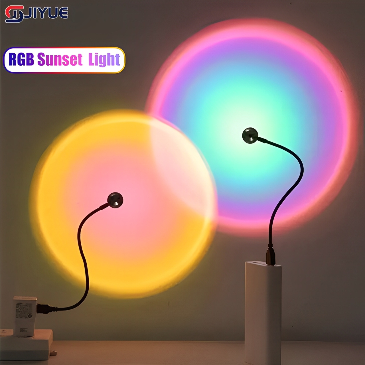 Sunset Lamp Projection - Мини USB ED лампа заката ночники