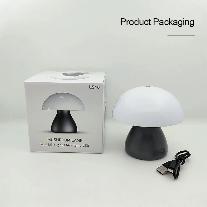 Грибная светодиодная настольна – обзор и цена Mushroom Table Lamp