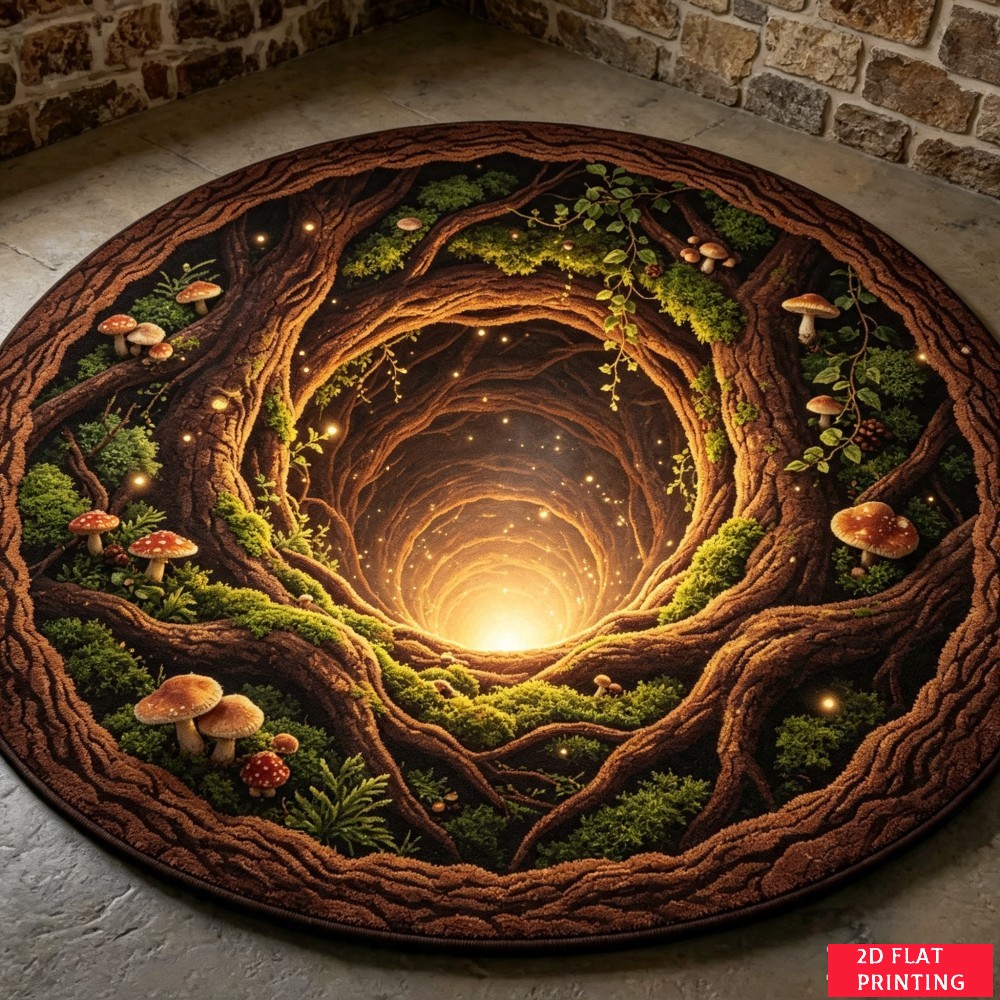 Круглый ковер с 3D-иллюзией «Д – обзор и цена Home Decor Lighting Wholesale