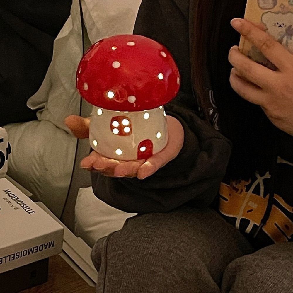 Настольная декоративная лампа- – обзор и цена Mushroom Table Lamp