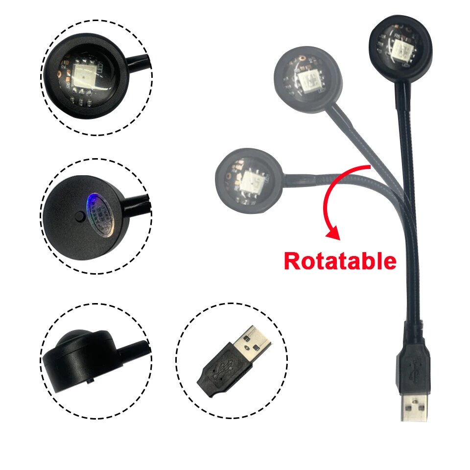 MeeToo USB лампа на закате, св – обзор и цена Sunset Lamp Projection