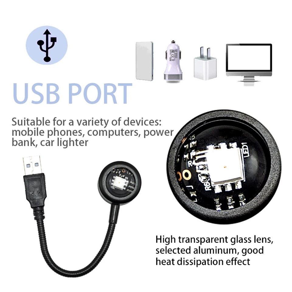 MeeToo USB лампа на закате, св – обзор и цена Sunset Lamp Projection