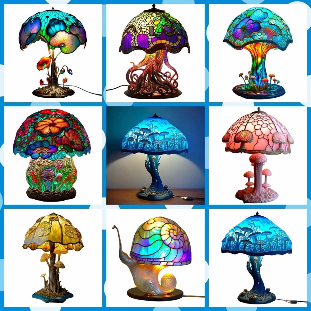 Высококачественная настольная  – обзор и цена Mushroom Table Lamp