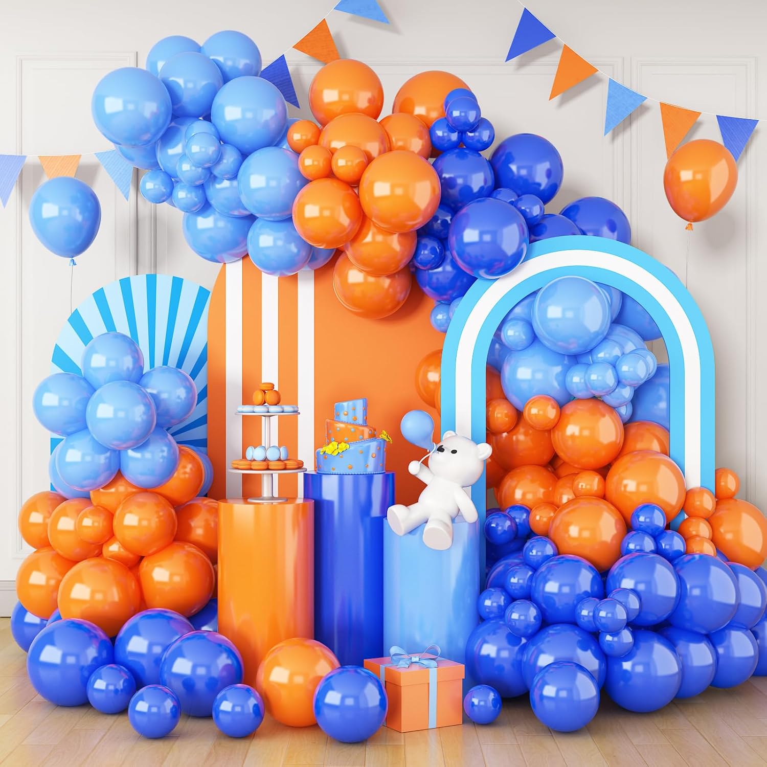 Оранжевый синий воздушный шар, – обзор и цена Orange Lighting Decor