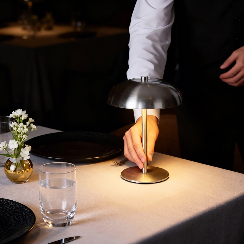 Милая настольная лампа в форме – обзор и цена Mushroom Table Lamp