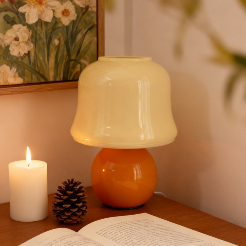 Современная минималистичная на – обзор и цена Mushroom Table Lamp