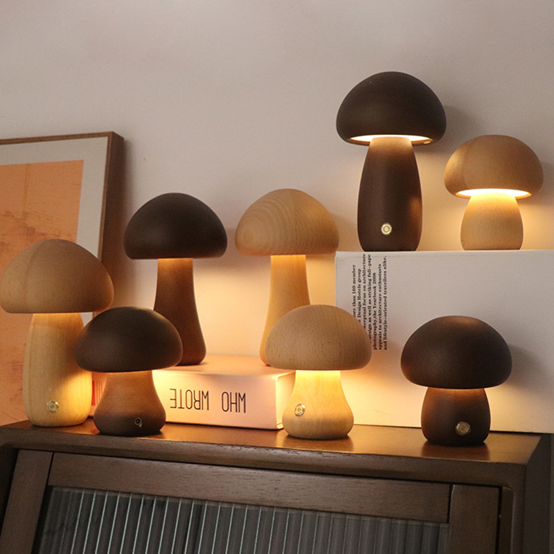 Прикроватная Настольная лампа  – обзор и цена Mushroom Table Lamp