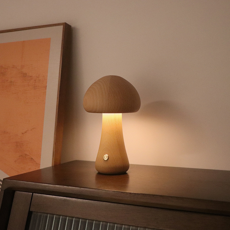 Прикроватная Настольная лампа  – обзор и цена Mushroom Table Lamp