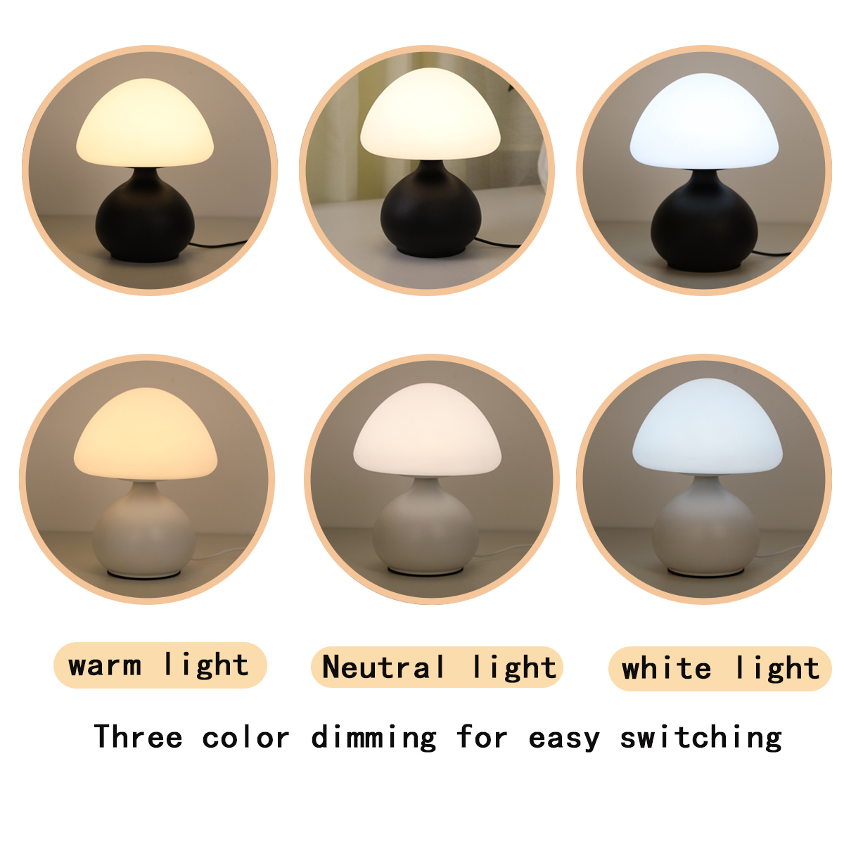 Миниатюрный ночник в форме гри – обзор и цена Mushroom Table Lamp