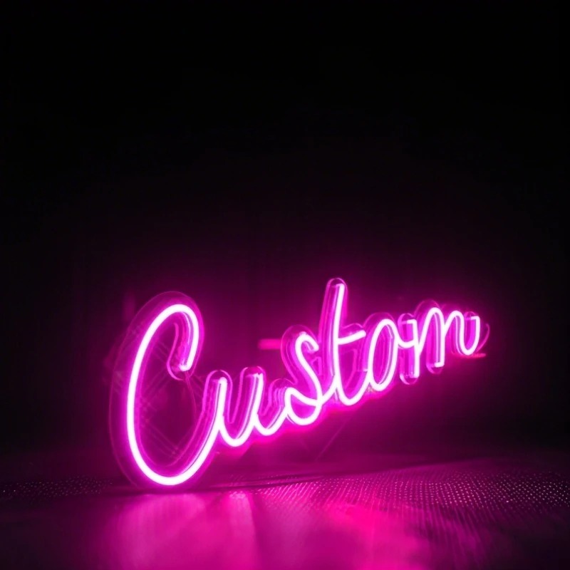 Неоновая вывеска с индивидуаль – обзор и цена Neon Sign Custom Led