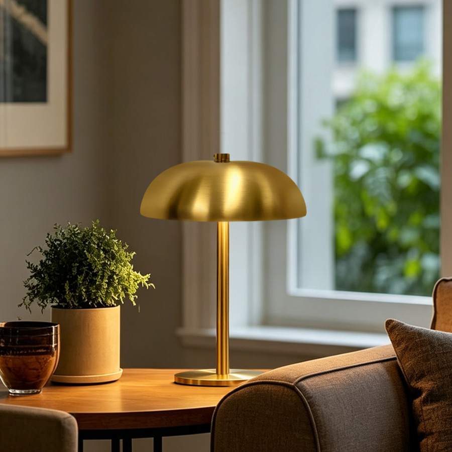 Настольная лампа-грибок с LED- – обзор и цена Mushroom Table Lamp