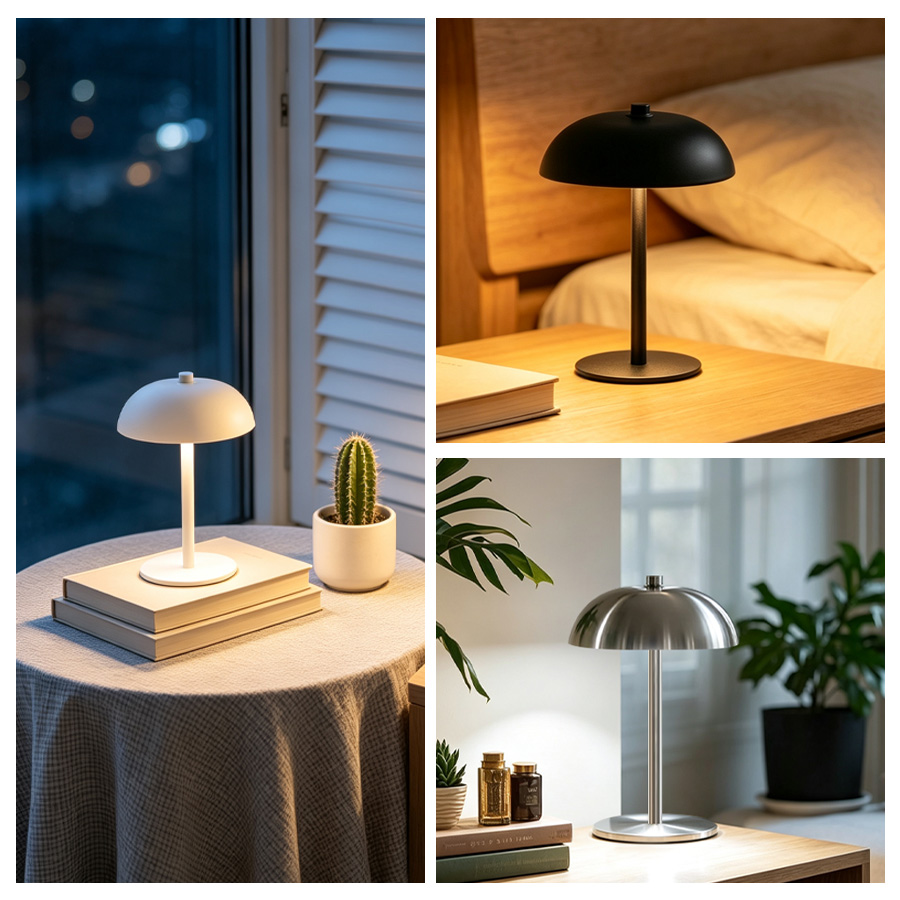 Настольная лампа-грибок с LED- – обзор и цена Mushroom Table Lamp