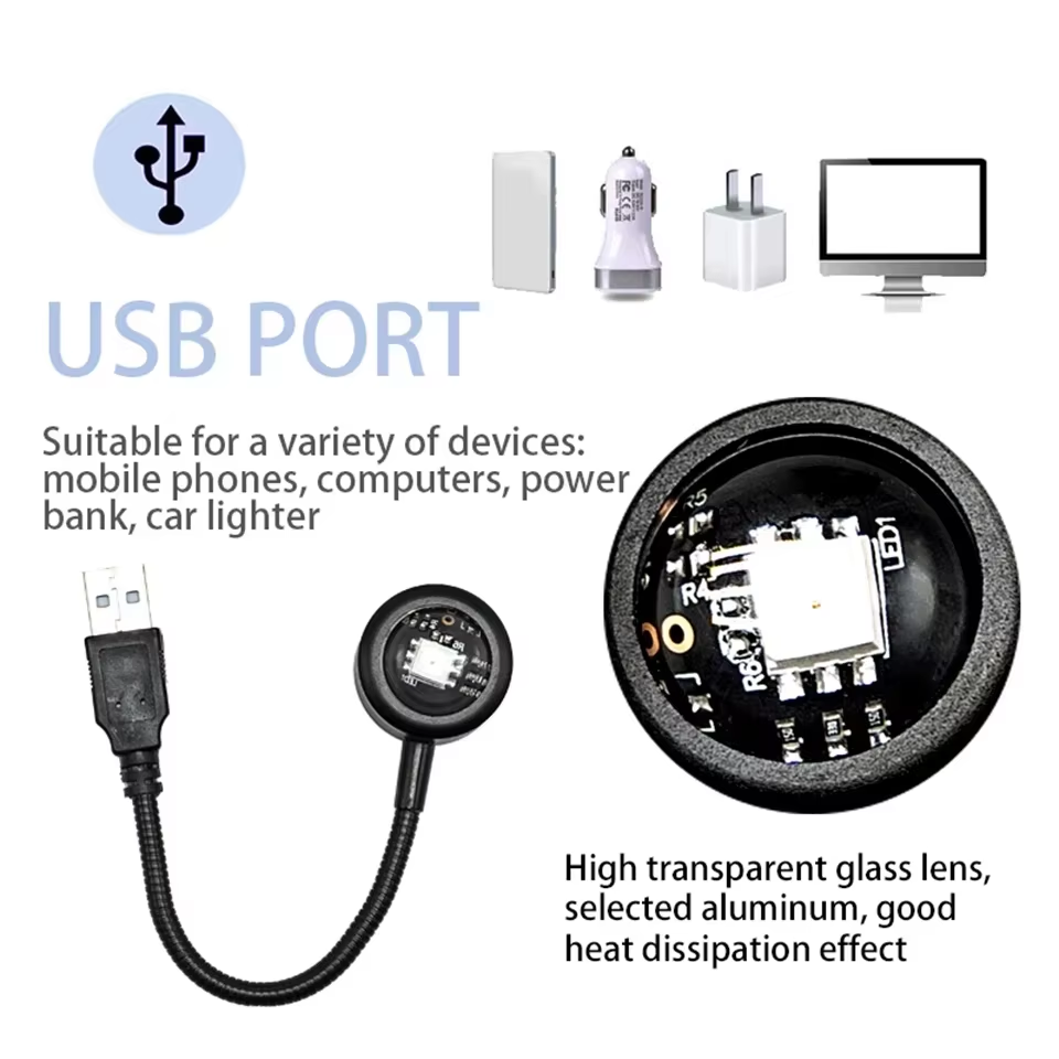 Проекционная лампа «Закат» USB – обзор и цена Sunset Lamp Projection