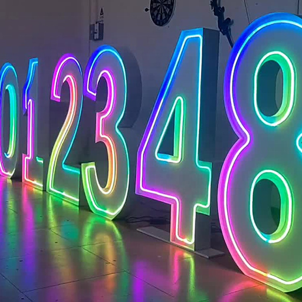 Светодиодные буквы и цифры 2,  – обзор и цена Neon Sign Custom Led